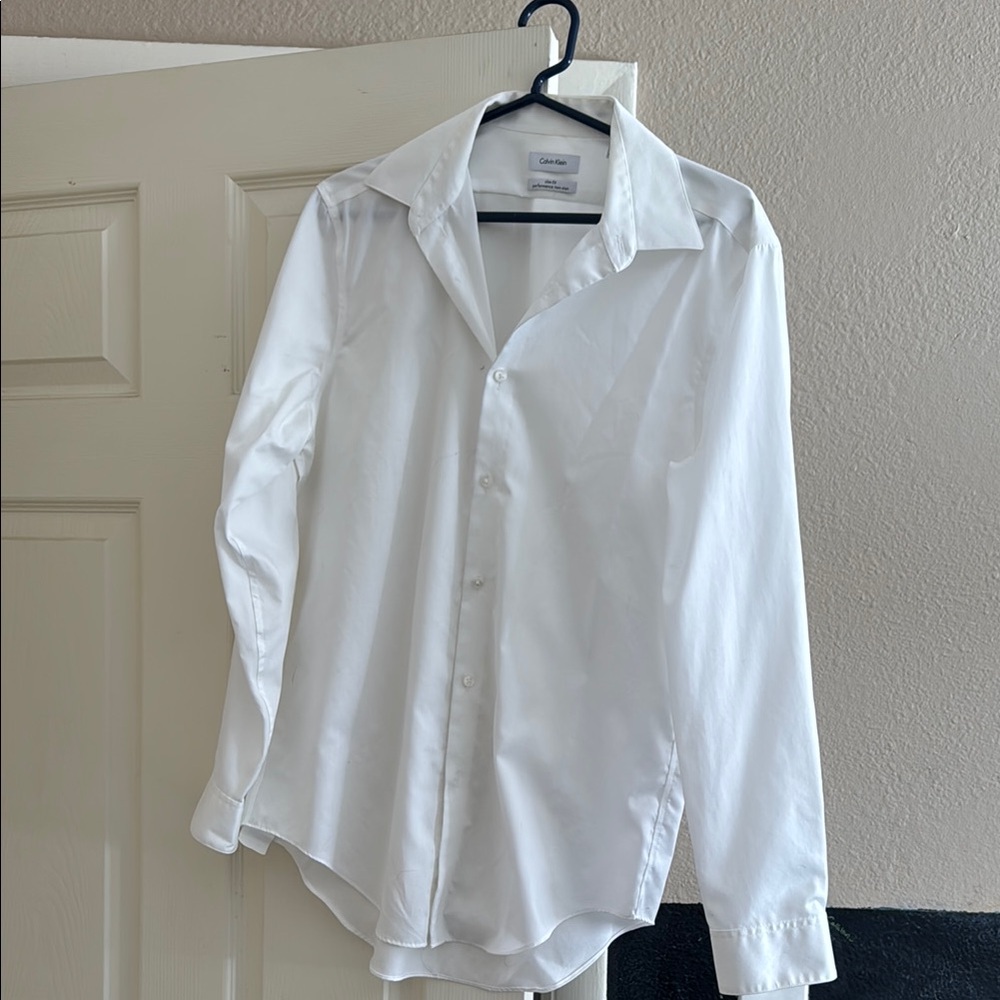 Calvin Klein Men's White Shirt